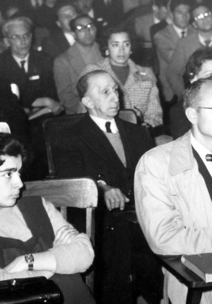 Ángel Cabrera en el Primer Congreso Sudamericano de Zoología (La Plata, 14 de octubre de 1959)