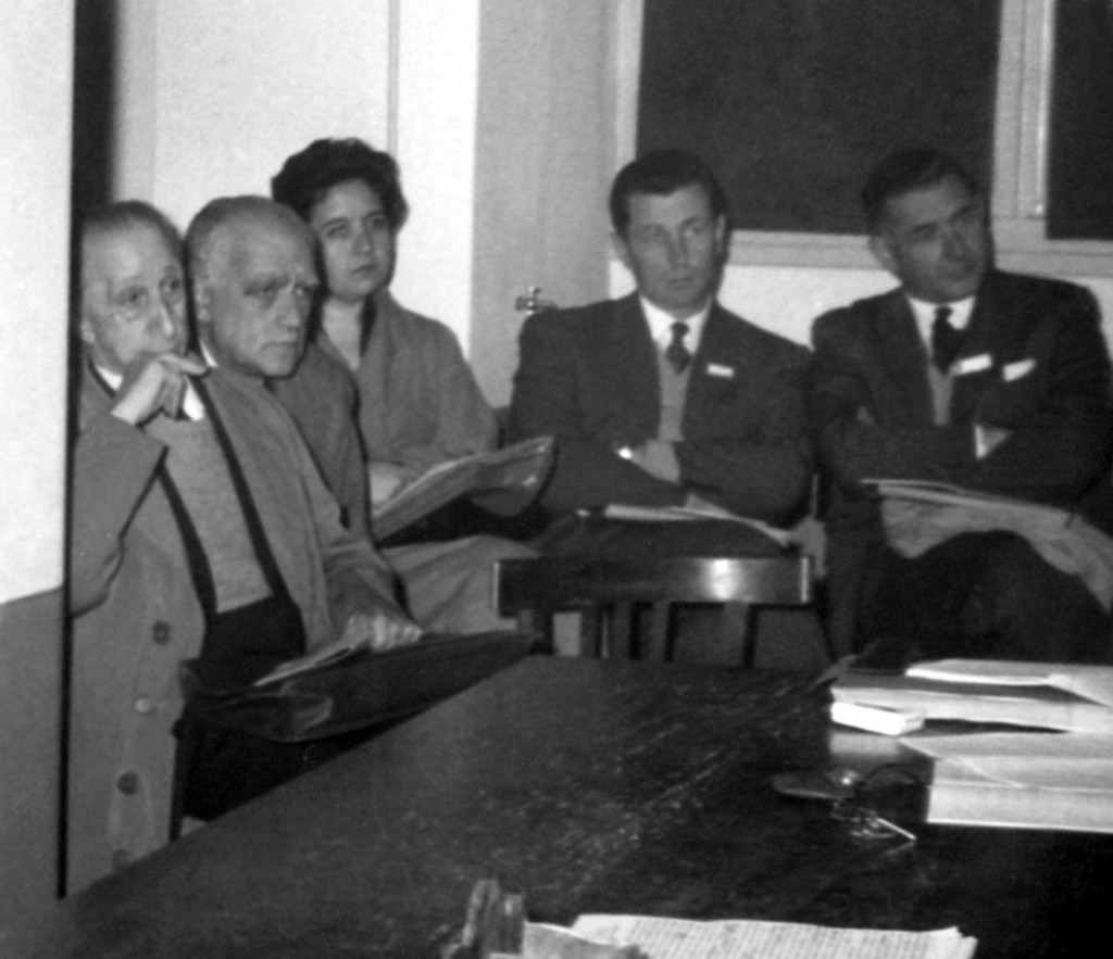 Cabrera y Willink en el Primer Congreso Sudamericano de Zoología (La Plata, 14 de octubre de 1959)