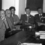 Cabrera y Willink en el Primer Congreso Sudamericano de Zoología (La Plata, 14 de octubre de 1959)