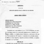 Convocatoria a Asamblea, 1987 (portada)