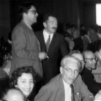 Reig, Ringuelet y Gavrilov en Chascomús, luego del Primer Congreso Sudamericano de Zoología (La Plata, octubre de 1959)