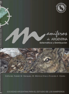 Mamíferos de Argentina. Sistemática y distribución
